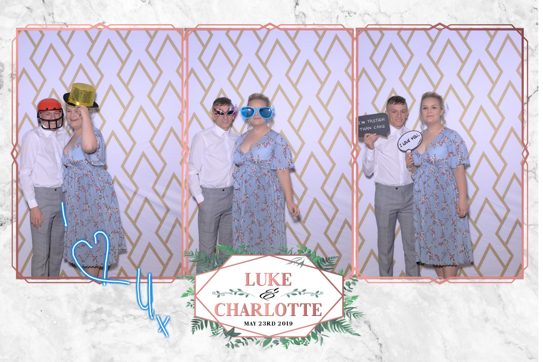 Luke and Charlotte | View more photos from the event at gallery.blissbooth.co.uk/u/BlissBooth/Luke-and-Charlotte